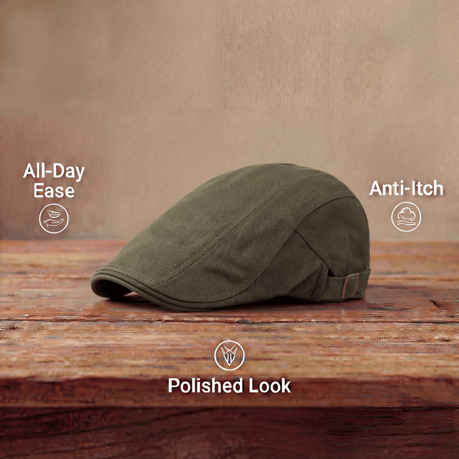 Classic Driver Cap - Image 6