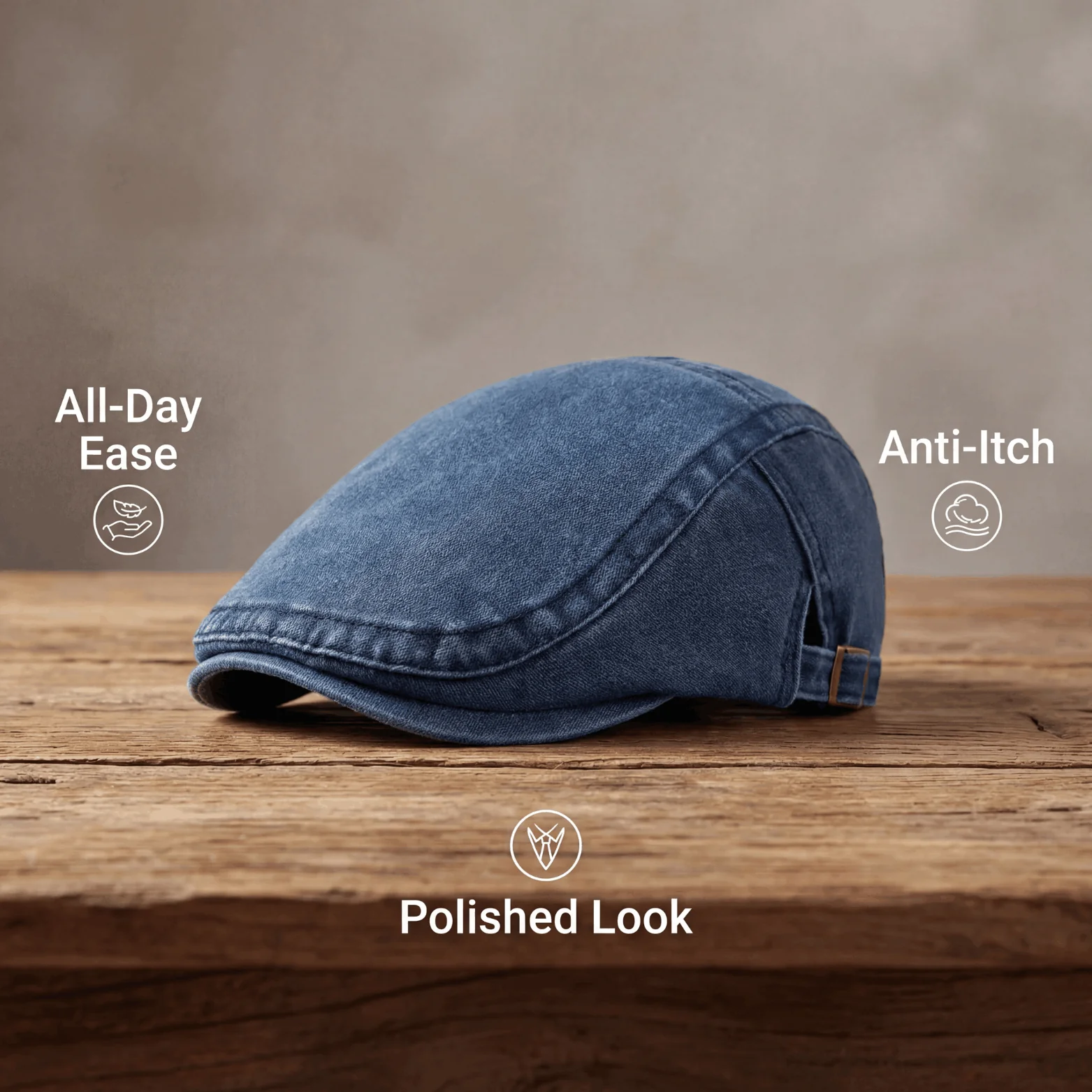 Denim Vintage Cap - Image 6