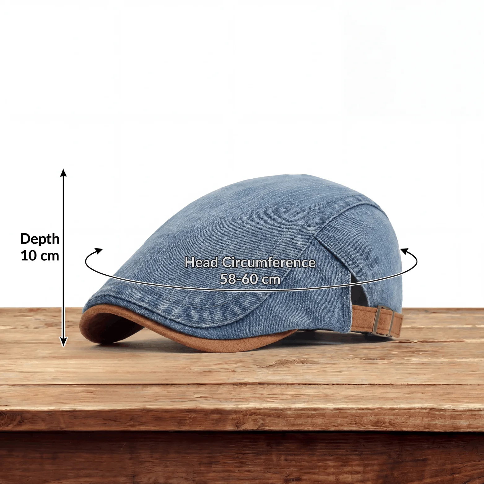 Denim Workwear Cap - Image 3