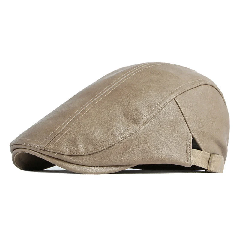 Heritage Leather Cap - Image 3