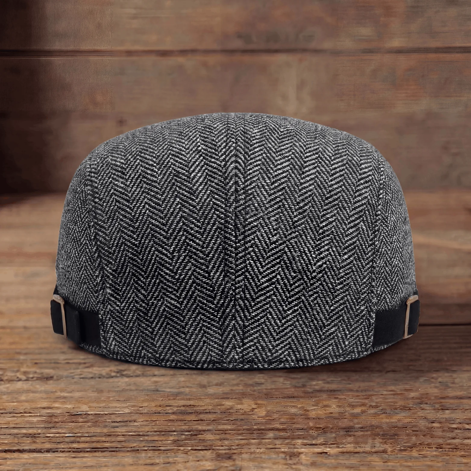 Herringbone Wool Driver Cap - Image 5