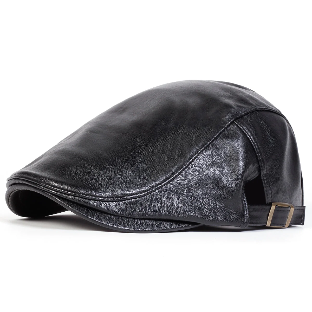 Leather Driver Cap - Image 7