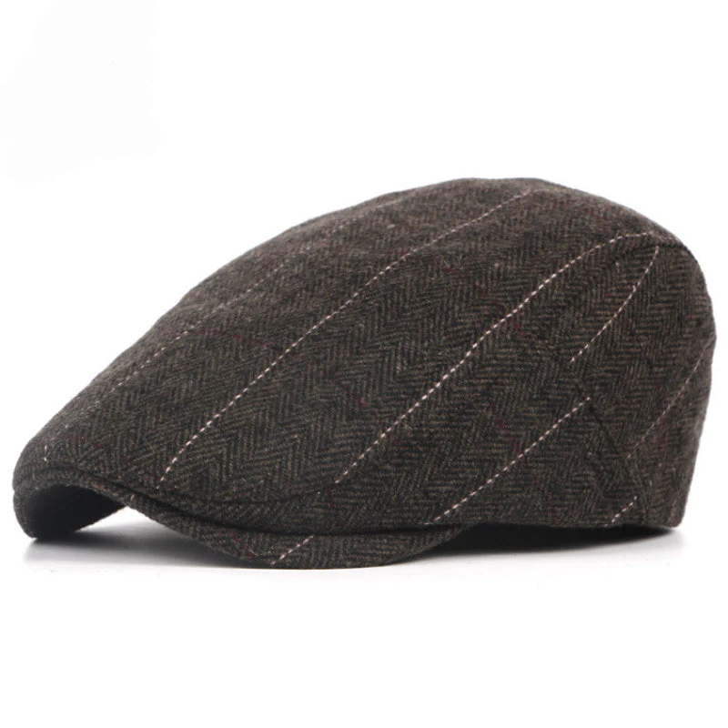 Pinstripe Herringbone Cap - Image 7
