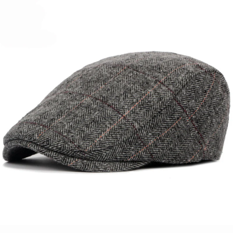Pinstripe Herringbone Cap - Image 8
