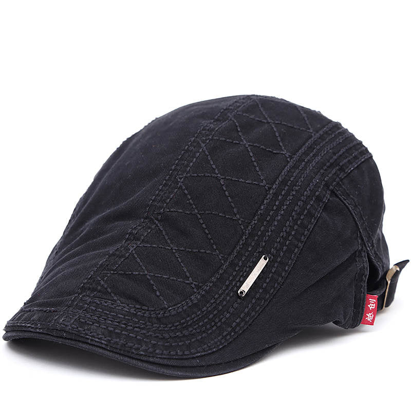 Quilted Cotton Cap - Image 3