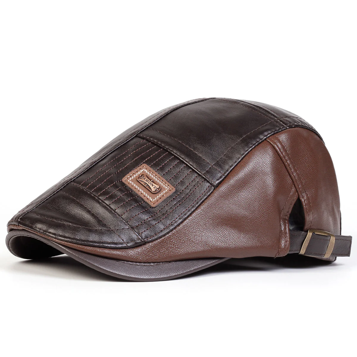 Quilted Leather Cap - Image 5