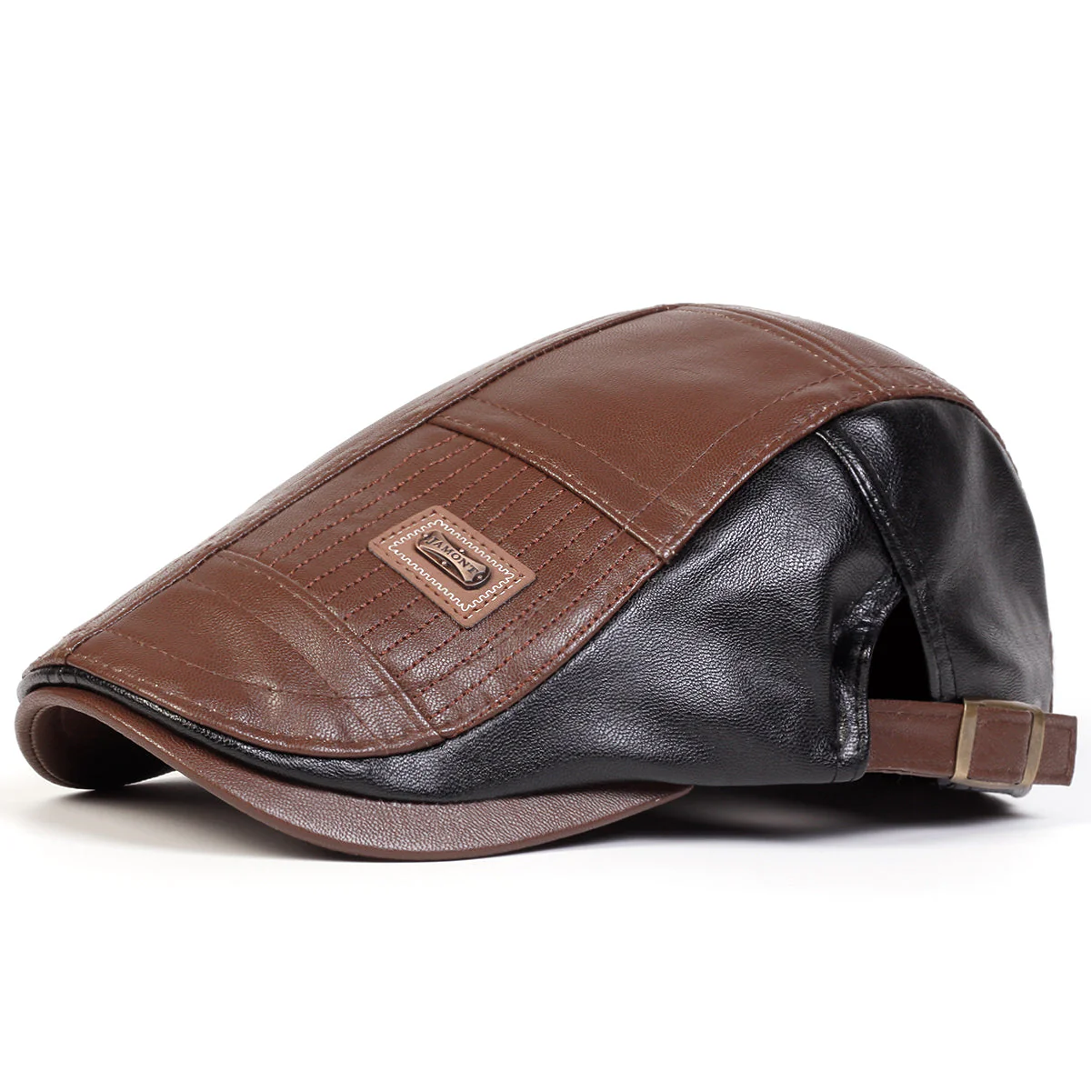 Quilted Leather Cap - Image 6