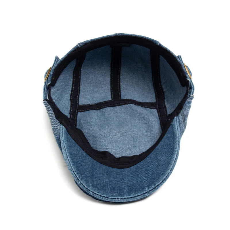Stonewash Denim Cap - Image 8