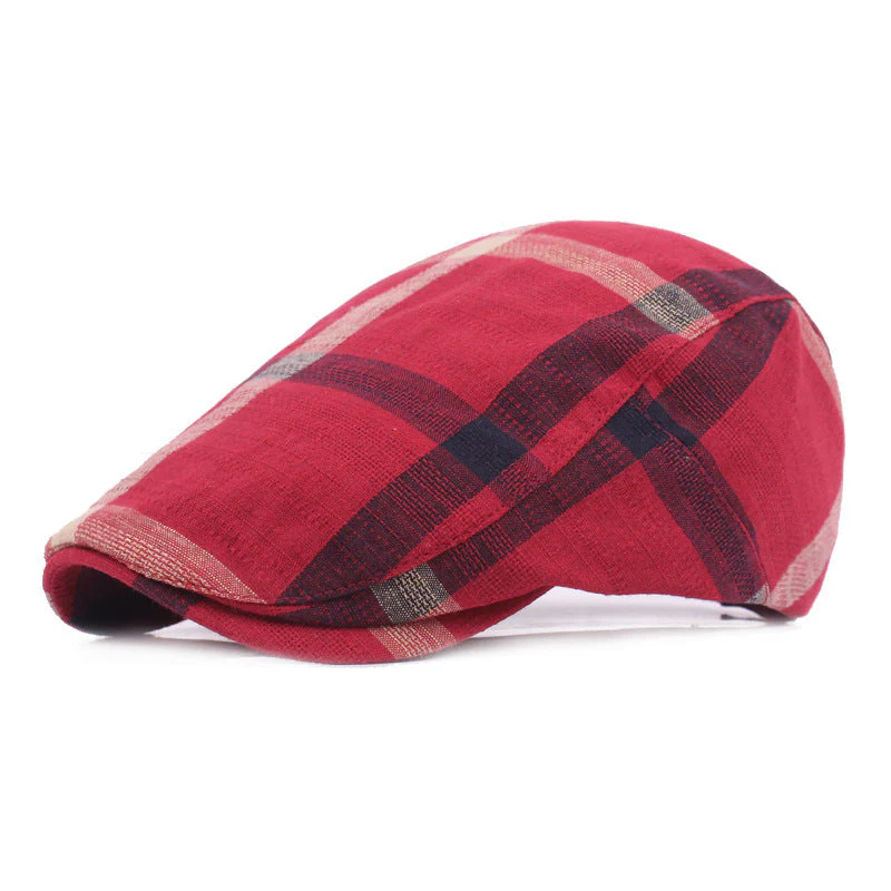 Vintage Check Cap - Image 3