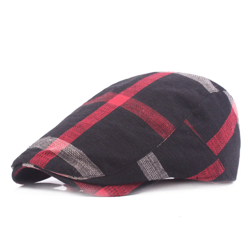 Vintage Check Cap - Image 4